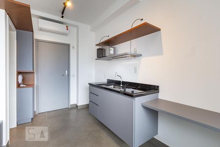 Studio para alugar com 32m², 1 quarto e 1 vaga Studio para alugar com 32m², 1 quarto e 1 vagaStudio - Cozinha
