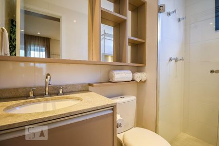 Apartamento à venda com 40m², 1 quarto e 1 vaga Apartamento à venda com 40m², 1 quarto e 1 vagaBanheiro da Suíte