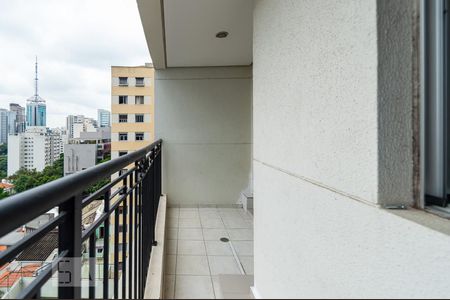Varanda de apartamento para alugar com 2 quartos, 74m² em Bela Vista, São Paulo