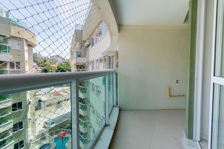Varanda de apartamento à venda com 2 quartos, 58m² em Pechincha, Rio de Janeiro