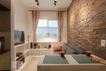 Sala de apartamento para alugar com 1 quarto, 30m² em Vila Buarque, São Paulo