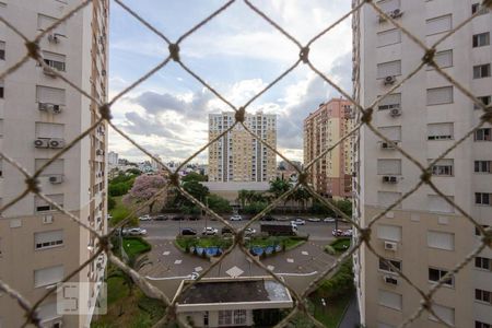 Vista da Sala de apartamento à venda com 3 quartos, 80m² em Vila Ipiranga, Porto Alegre