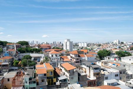 VISTA SALA de apartamento à venda com 2 quartos, 63m² em Vila Roque, São Paulo