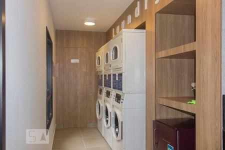 Studio para alugar com 25m², 1 quarto e sem vagaLavanderia