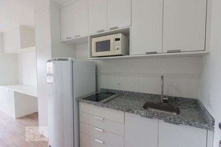 Studio para alugar com 25m², 1 quarto e sem vagaCozinha