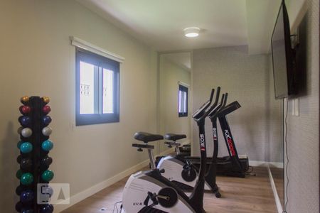 Studio para alugar com 24m², 1 quarto e sem vagaAcademia