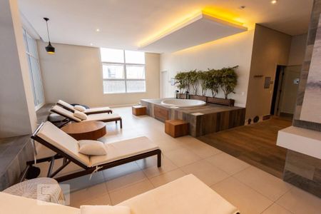 Studio à venda com 40m², 1 quarto e 1 vagaSpa