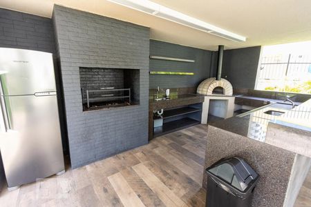 Studio à venda com 40m², 1 quarto e 1 vagaChurrasqueira