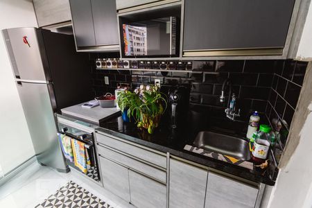 Studio à venda com 40m², 1 quarto e 1 vagaCozinha Varanda