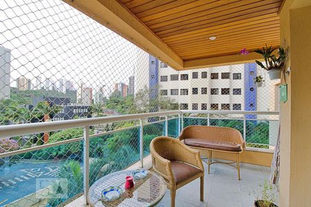 Varanda da Sala de apartamento à venda com 3 quartos, 117m² em Vila Suzana, São Paulo