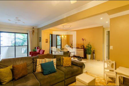 Sala de apartamento à venda com 3 quartos, 130m² em Jardim das Acácias, São Paulo