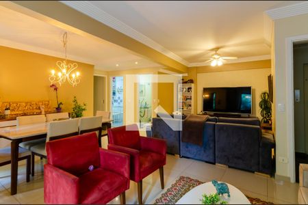 Sala de apartamento à venda com 3 quartos, 130m² em Jardim das Acácias, São Paulo