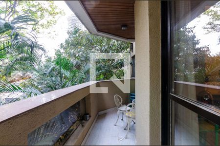 Varanda da Sala de apartamento à venda com 3 quartos, 130m² em Jardim das Acácias, São Paulo