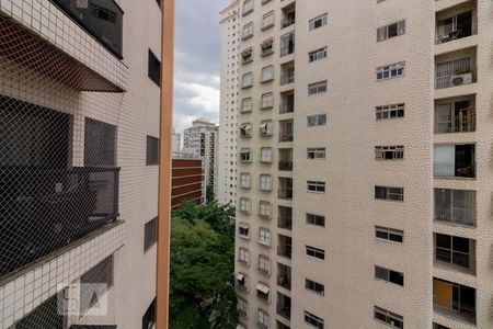 Vista Sala de apartamento para alugar com 1 quarto, 84m² em Vila Olímpia, São Paulo