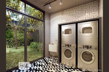 Studio para alugar com 28m², 1 quarto e sem vagaLavanderia