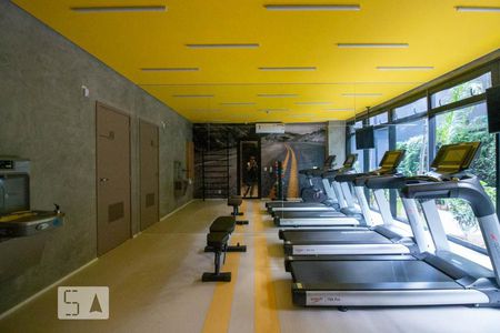 Studio para alugar com 28m², 1 quarto e sem vagaAcademia