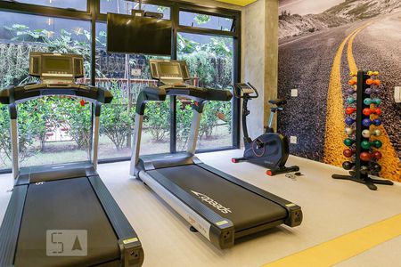 Studio para alugar com 28m², 1 quarto e sem vagaAcademia