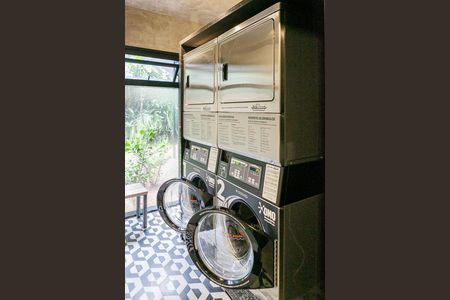 Studio para alugar com 28m², 1 quarto e sem vagaLavanderia