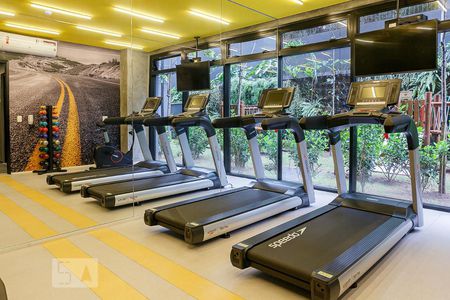 Studio para alugar com 28m², 1 quarto e sem vagaAcademia