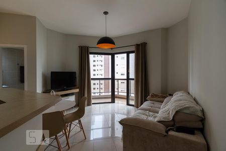 Sala de apartamento para alugar com 1 quarto, 49m² em Jardim Ampliacao, São Paulo