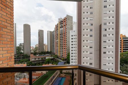Varanda da Sala de apartamento para alugar com 1 quarto, 49m² em Jardim Ampliacao, São Paulo