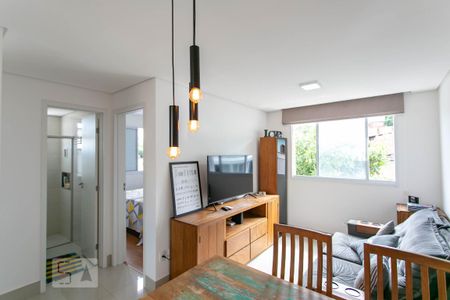 Sala de apartamento à venda com 2 quartos, 50m² em Floramar, Belo Horizonte