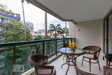 Varanda de apartamento à venda com 3 quartos, 110m² em Flamengo, Rio de Janeiro