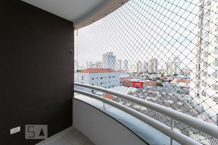 Varanda da Sala de apartamento para alugar com 3 quartos, 79m² em Alto da Mooca, São Paulo