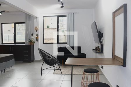 Sala de kitnet/studio à venda com 1 quarto, 52m² em Consolação, São Paulo