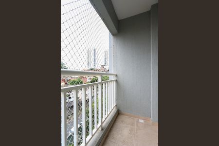 Varanda da sala de apartamento à venda com 2 quartos, 51m² em Vila Suzana, São Paulo