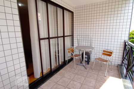 Varanda da Sala de apartamento para alugar com 1 quarto, 64m² em Flamengo, Rio de Janeiro