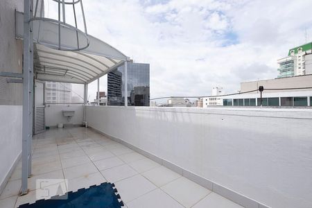 Varanda  de apartamento para alugar com 1 quarto, 50m² em Paraíso, São Paulo