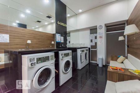 Studio à venda com 47m², 1 quarto e 1 vagaLavanderia