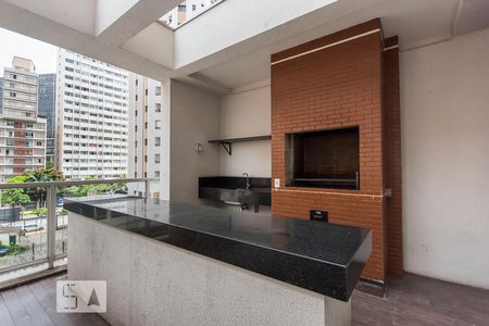 Studio à venda com 47m², 1 quarto e 1 vagaÁrea comum - Churrasqueira