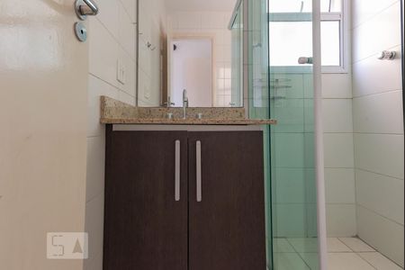 Banheiro da Suíte de apartamento para alugar com 3 quartos, 62m² em Chácara das Nações, Campinas