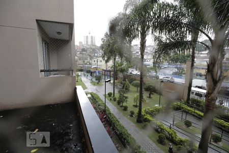 Vista da sacada de apartamento à venda com 2 quartos, 50m² em Vila Roque, São Paulo