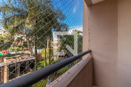 Varanda da Sala de apartamento para alugar com 2 quartos, 50m² em Vila Roque, São Paulo