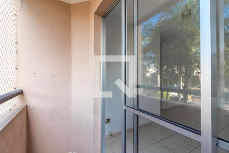 Varanda da Sala de apartamento para alugar com 2 quartos, 50m² em Vila Roque, São Paulo