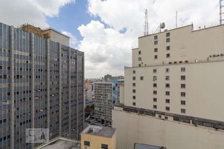 Vista da Varanda de kitnet/studio para alugar com 1 quarto, 23m² em Centro, São Paulo