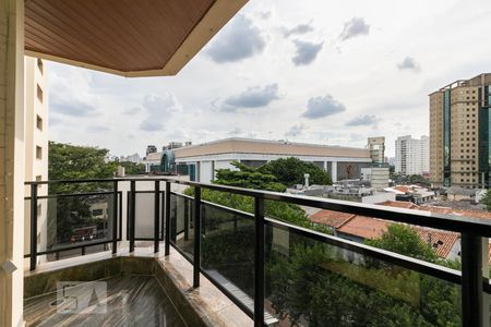Varanda de apartamento para alugar com 3 quartos, 112m² em Indianópolis, São Paulo