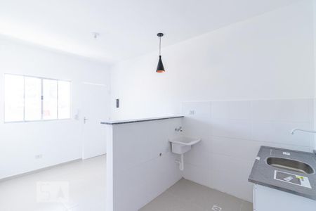 Sala/Cozinha de apartamento para alugar com 1 quarto, 28m² em Parque Cisper, São Paulo
