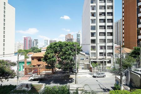 Sala - Vista de apartamento para alugar com 1 quarto, 52m² em Pinheiros, São Paulo