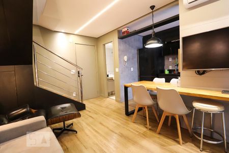Sala de apartamento para alugar com 1 quarto, 59m² em Setor Bueno, Goiânia
