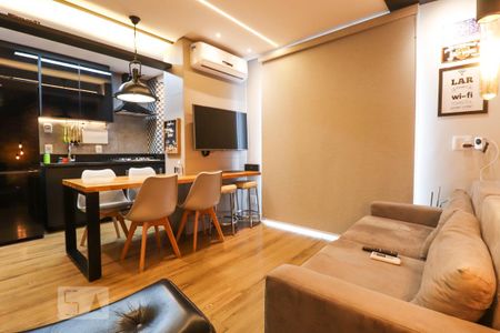 Apartamento para alugar com 59m², 1 quarto e 1 vaga Apartamento para alugar com 59m², 1 quarto e 1 vagaSala