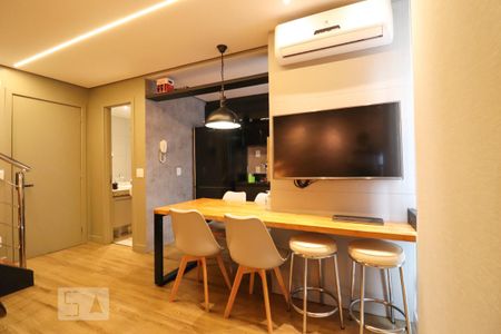 Sala de apartamento para alugar com 1 quarto, 59m² em Setor Bueno, Goiânia