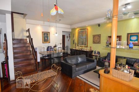 Sala de apartamento à venda com 4 quartos, 190m² em Botafogo, Rio de Janeiro