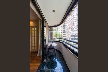 Varanda da Sala de apartamento para alugar com 3 quartos, 155m² em Vila Andrade, São Paulo