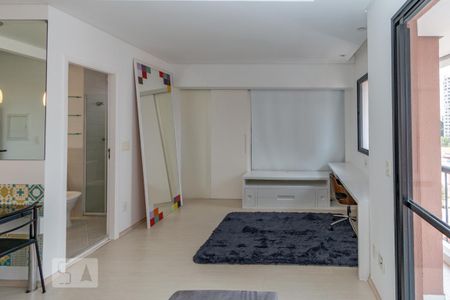 Sala de kitnet/studio para alugar com 1 quarto, 48m² em Chácara Santo Antônio (zona Sul), São Paulo