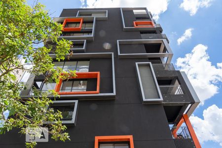 Studio para alugar com 42m², 1 quarto e 1 vaga Studio para alugar com 42m², 1 quarto e 1 vagaFachada