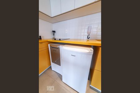 Detalhe Cozinha de kitnet/studio para alugar com 1 quarto, 42m² em Vila Pompéia, São Paulo